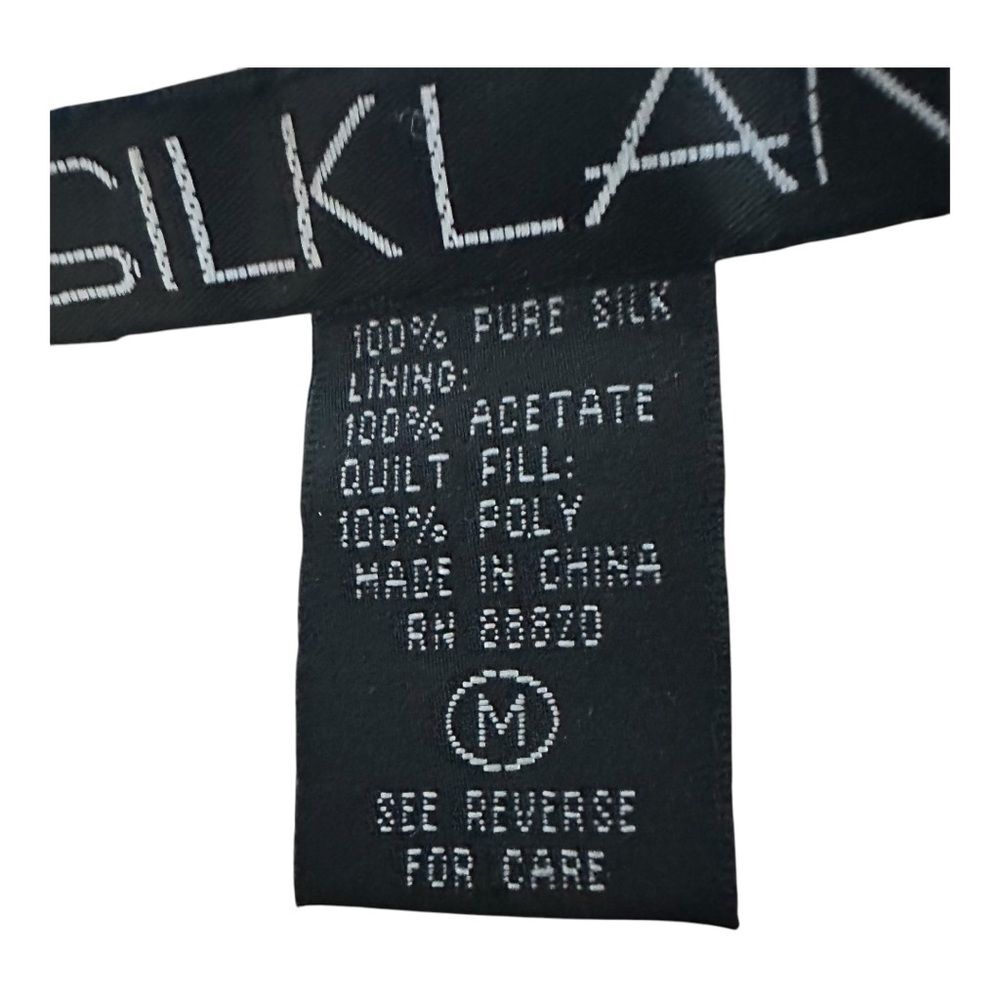 Silkland Women's Size Medium Patchwork Jacket - G… - image 5